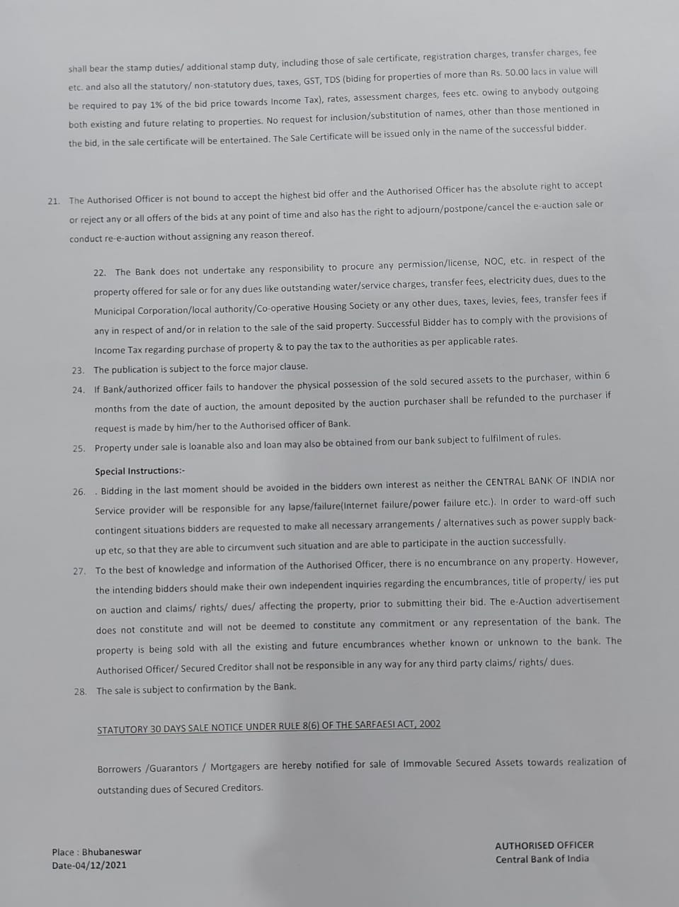 TERMS & CONDITIONS PAGE3