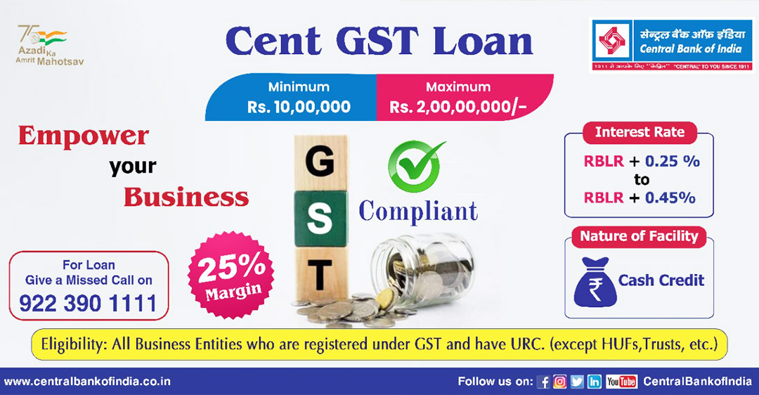 Cent GST Loan Banner